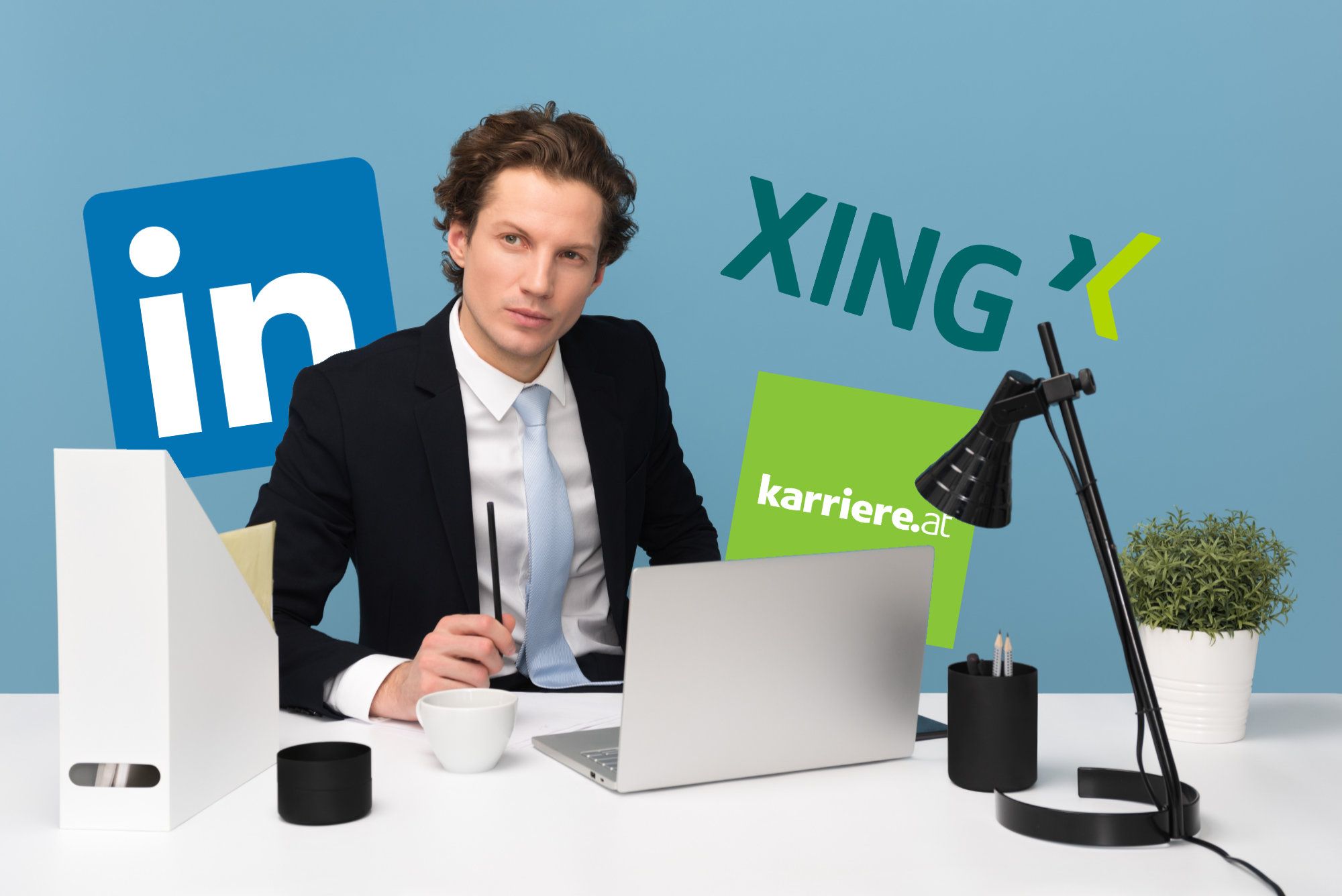 Bewerbungsportale und Berufsnetzwerke effizient nutzen - Karriere.at, Xing, LinkedIn und Co.